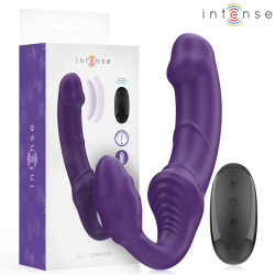 Intense - Jill Double Vibrateur 20 Cm Violet Télécommande